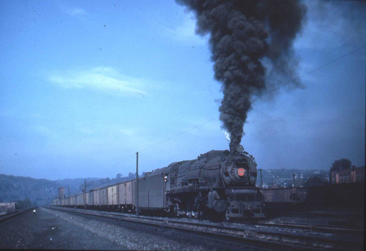 Pennsylvania Railroad at Huntingdon in 1946